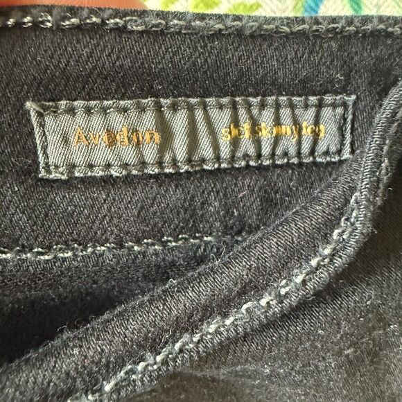 Citizens of Humanity Black Avedon Ultra Slick Skinny Jeans Stretchy Size 27 - Picture 3 of 8